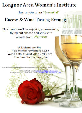 Longnor WI Cheese and Wine