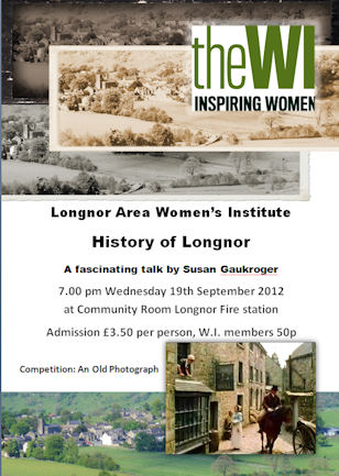 Longnor WI History of Longnor